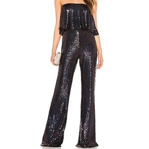 NWT lovers and friends Nikki sequin jumpsuit